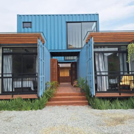 Pousada Ecoblue Container Palhoça Extérieur photo