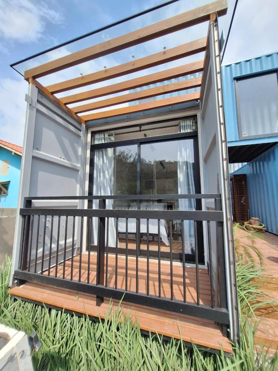 Pousada Ecoblue Container Palhoça Extérieur photo